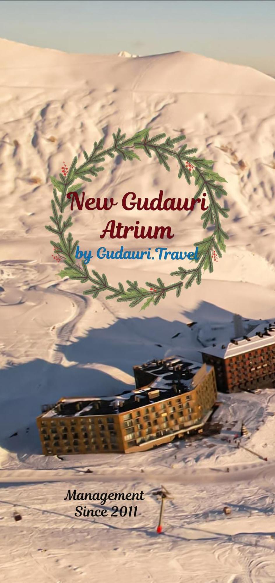 Atrium New Gudauri By Gudauri Travelアパートホテル エクステリア 写真